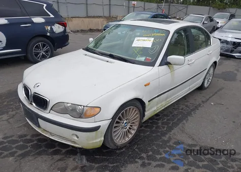 2002 BMW 330I из США, поврежденный, VIN WBAEV53462KM23320